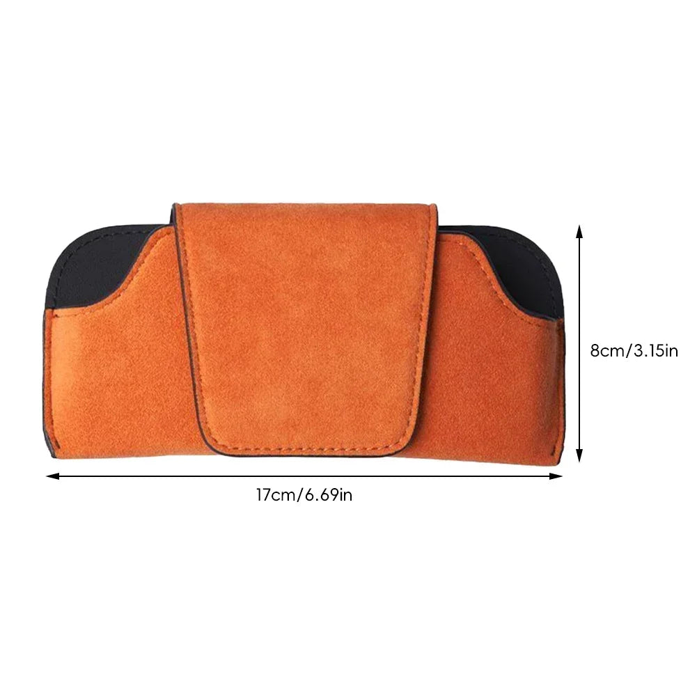 Car Glasses Case Auto Sun Visor Glasses Holder Sunglasses Clip Card Ticket Holder Multi-Function Automobile Accessories Storage