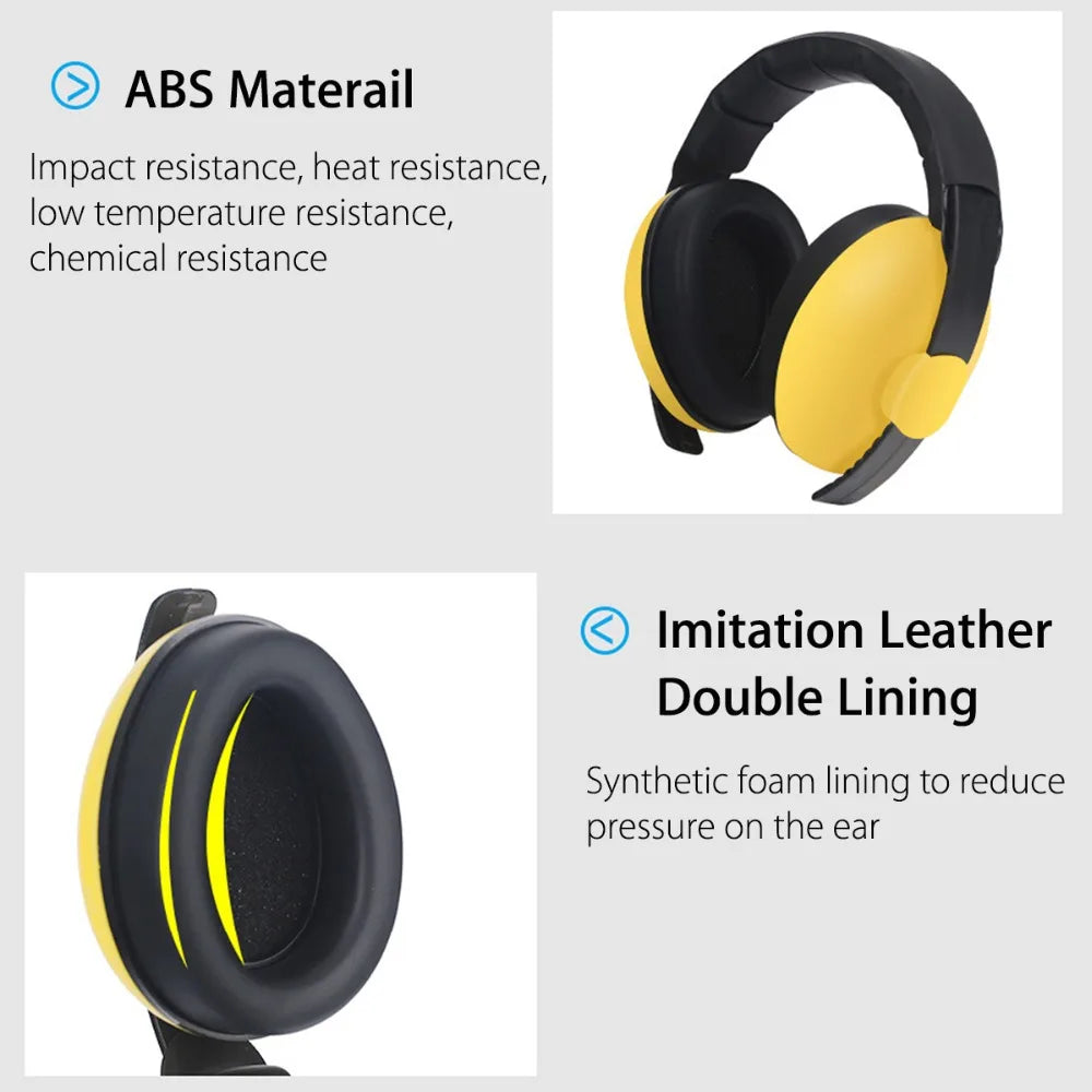 Child Earmuff Anti Noise Baby Headphones Children Sleep Ear Stretcher Baby Ears Protection Children Earmuffs Sleeping Earplugs