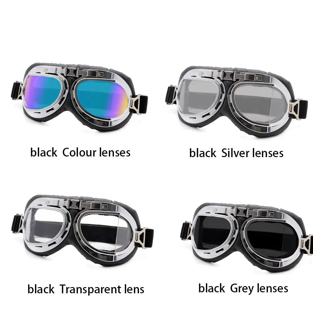 Eye Protection Snowboard Vintage Sunglasses Cruiser Scooter Pilot Retro Goggles Motorcycle Glasses Eye Protection