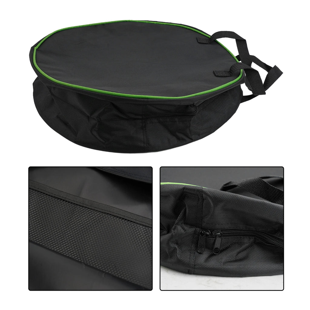 EV Charging Cable Bag Oxford Cloth Circular Tool Bag Electric Car Charging Cable Storage Bag For Car For Caravan Campervan