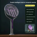 Automatic Mosquito Swatter, Telescopic, Rotatable Mesh For Wider Coverage, USB Charging, Fast, Long Standby Time