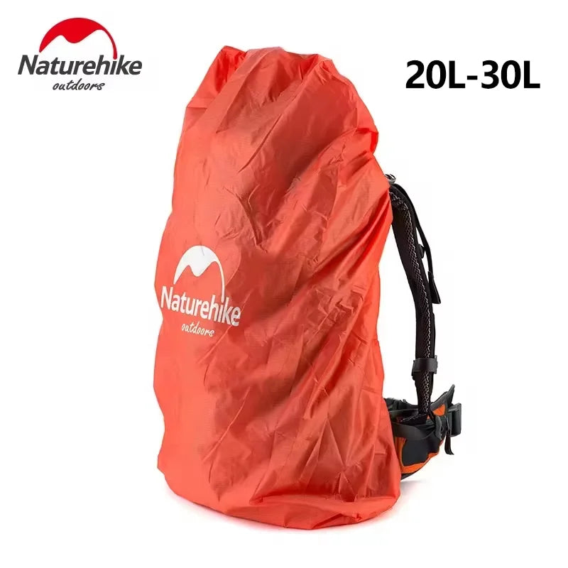 NatureHike 20~75L Bag Cover Waterproof Rain Cover For Backpack Camping Hiking Cycling School Backpack Luggage Bags Dust Covers