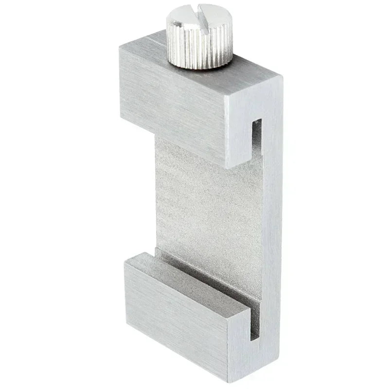Metal Carpenter Carpentry Square Woodworking Tools Carpentry Steel Ruler Positioning Limit Block Measuring Marking Gauge
