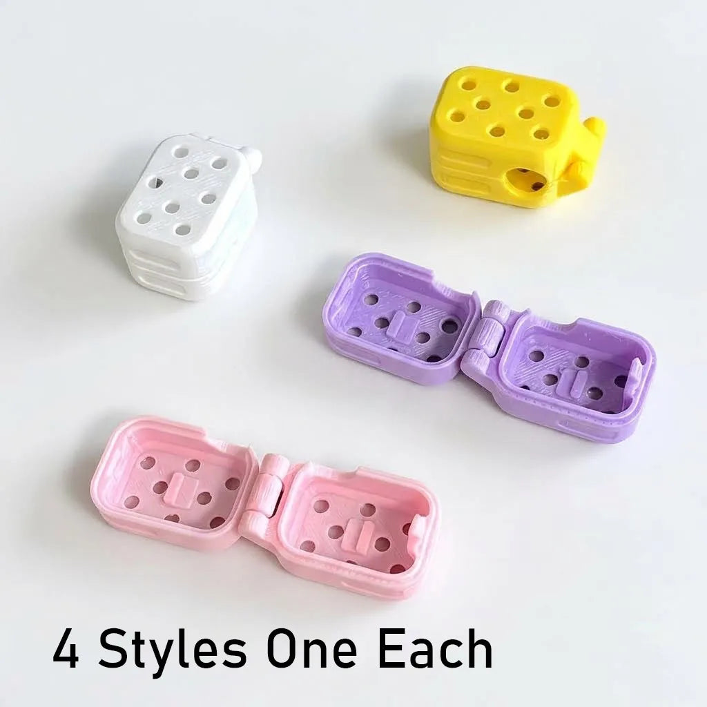 1/4pcs Toothbrush Head Covers Portable Travel Use, Ventilated And Odor-Proof Design Essential Travel Accessories
