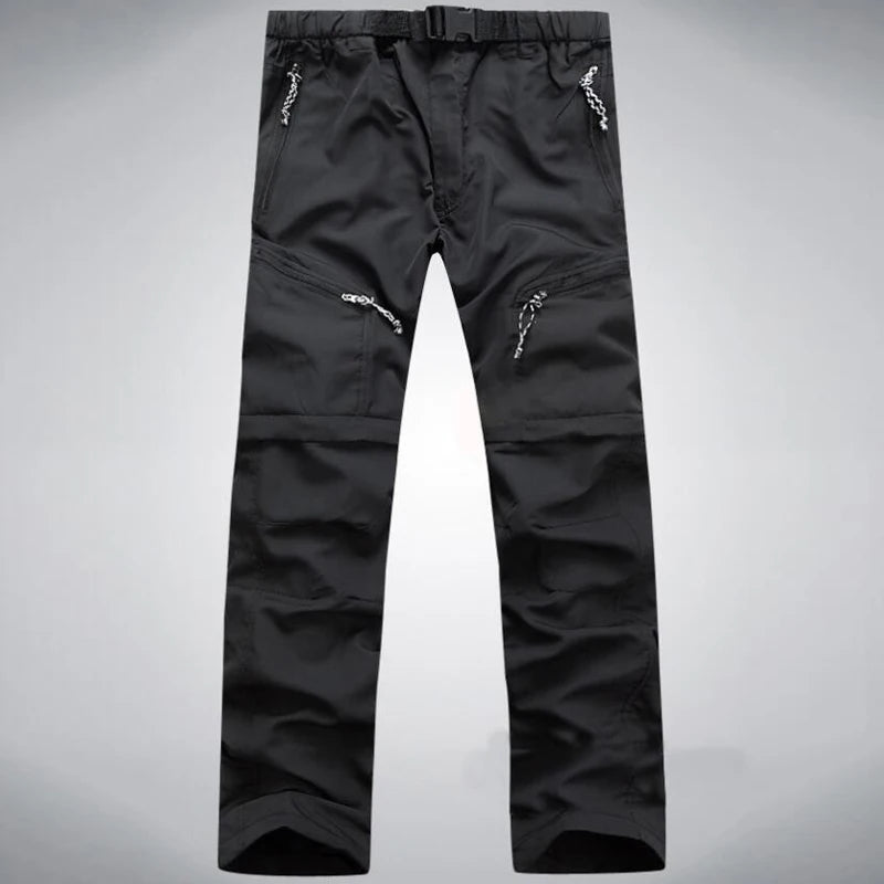 Hiking Pants Men Summer Quick Dry Outdoor Waterproof Breathable Trousers Tactical Travel Camping Trekking Remove Trousers Shorts