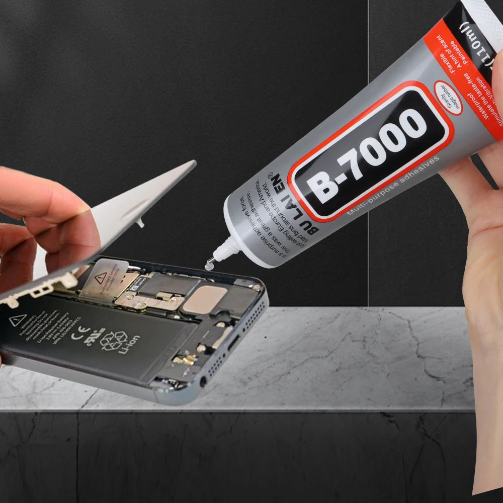 B7000 Super Glue 15/50/110ML Waterproof Semi-Fluid Adhesive for Mobile Phone Repair DIY Jewelry Crafts Metal Resin Projects