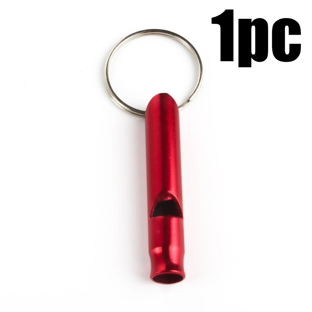1/10pcs Outdoor Aluminum Alloy Small Whistle Emergency Whistle Fire Training Survival Whistle for Activities Like Camping Hiking