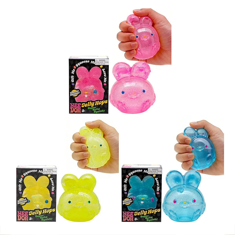 NEW NEEDOH Rabbit Decompression Ball Squeeze Toys Slow Rebound Stress Relief Office Rebound Relax Fidget Toys Kids Adult Gift
