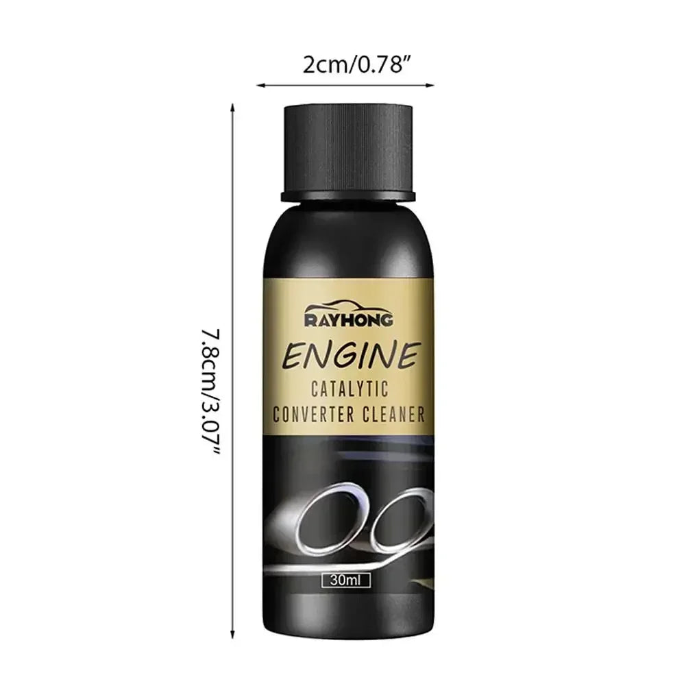 30ML Car Engine Catalyst Converter Cleaner No Disassembly Carbon Remover Exhaust Car Emission Easy To Clean
