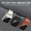 1Pc Car Sunglasses Clip Sun Visor Glasses Holder Stable Storage Clips Eyeglasses Hanger Car Interior Accessories