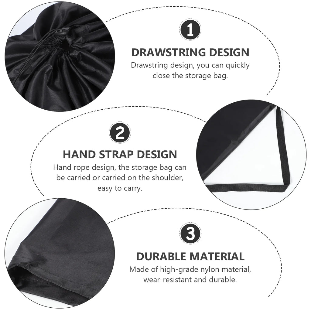 Stroller Storage Bag Extra Large Foldable For Airplane Travel Heavy Duty Nylon Double Single Umbrella Stroller Cover