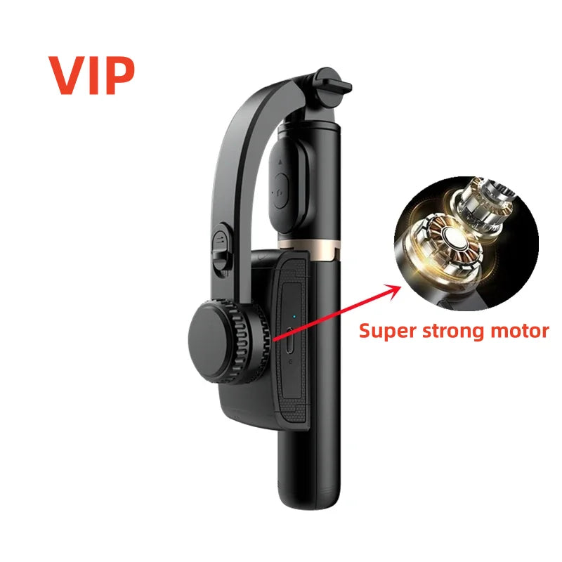 COOL DIER 2026 NEW Phone Gimbal Stabilizer Wireless Bluetooth Selfie Stick Tripod Stabilizer Holder Bracket for Smartphone Live