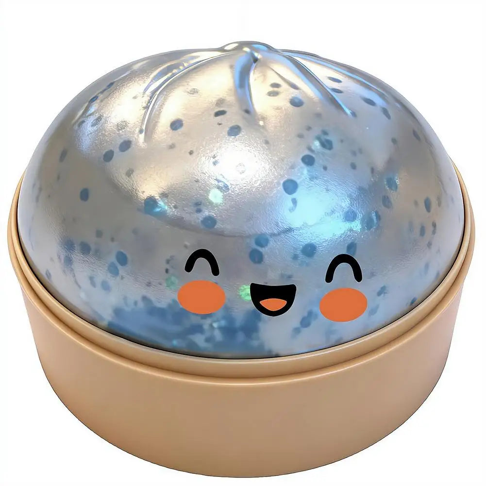 10Cm Simulation Flash Dumpling Pressure Ball Stress Relief Reusable Low Rebound Decompression Toys Children Adults Birthday Gift