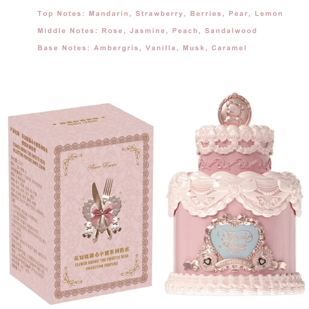 Flower Knows Knight Unicorn Sweetie Bear Perfume Long Lasting Rose Milk Musk Floral Fruity Fragrance Sweet Aesthetic Skin Scent