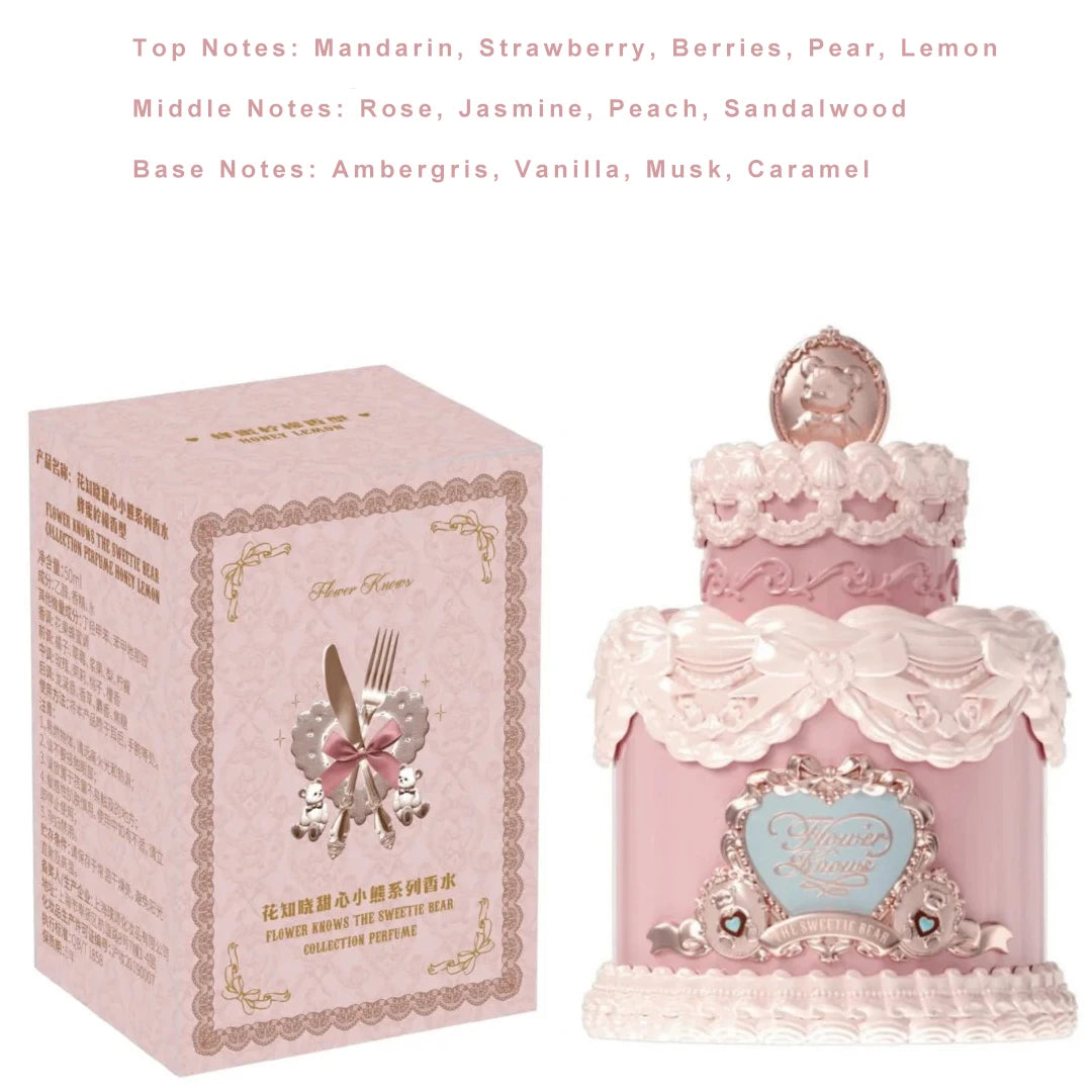 Flower Knows Knight Unicorn Sweetie Bear Perfume Long Lasting Rose Milk Musk Floral Fruity Fragrance Sweet Aesthetic Skin Scent