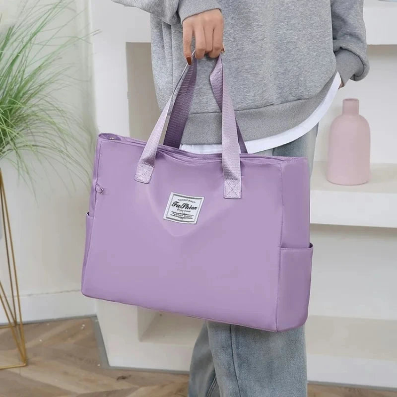 Waterproof Oxford Duffle Bag Large Capacity Women Travel Bags Shoulder Bag Valise Bolsa De Viagem Women's Handbags Shopping Bags