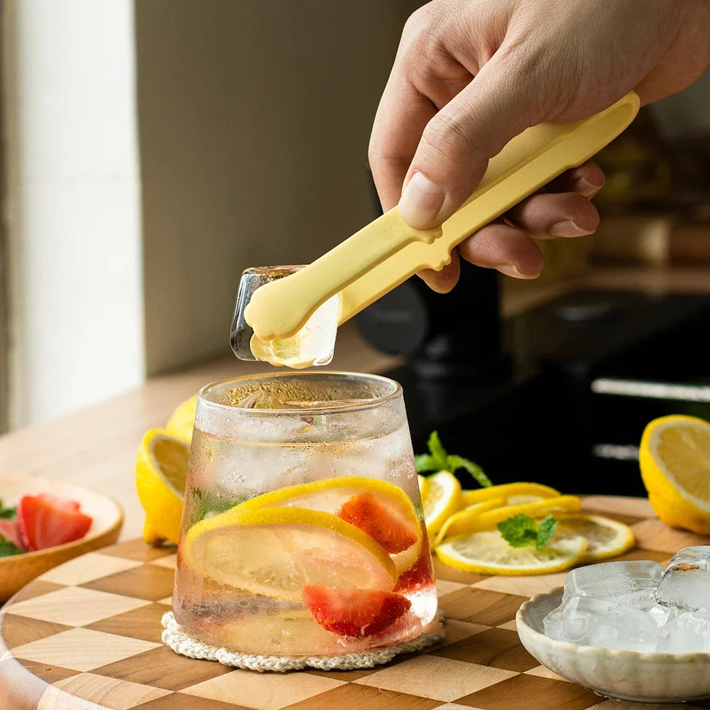 3Pcs Silicone Ice Tongs Bread Cake Clamps Salad Coffee Sugar Cubes Clips for Restaurant Bar Party Serving Tongs Kitchen Tools