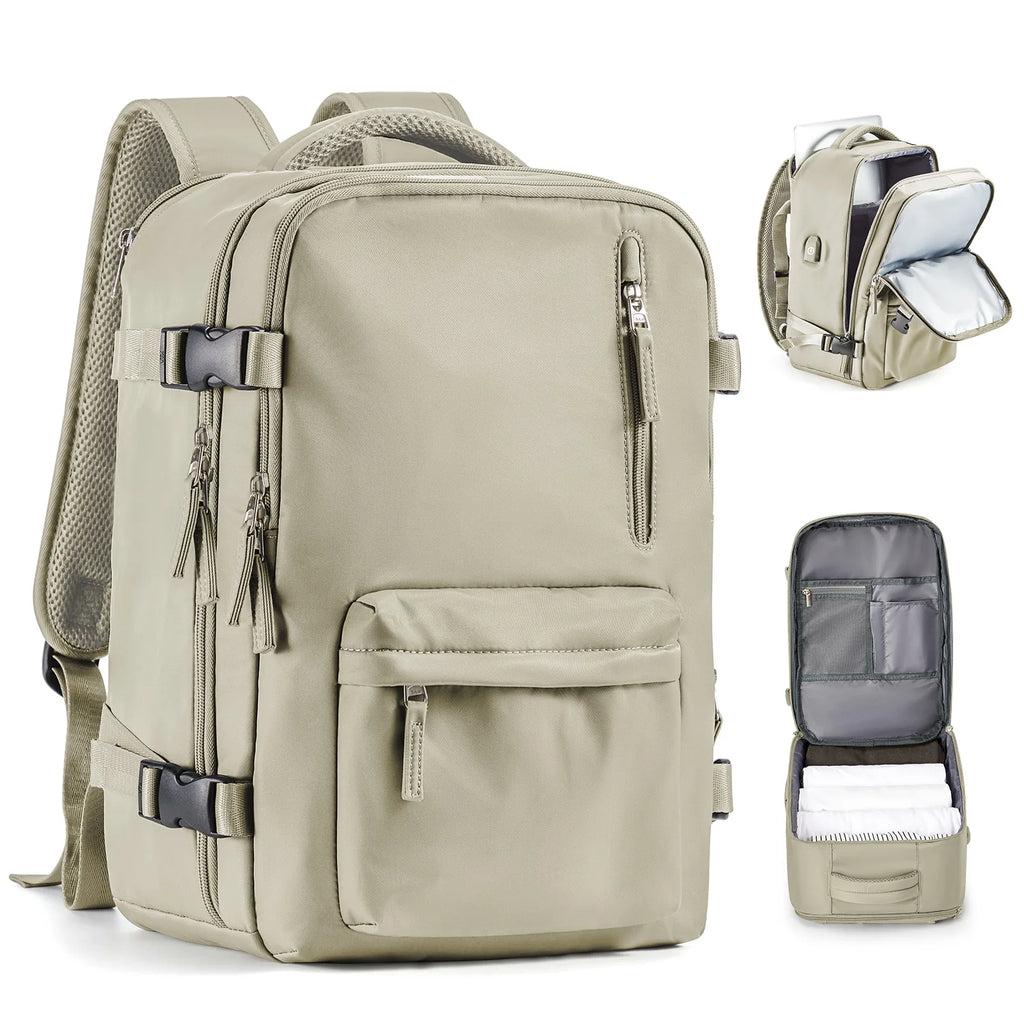 Travel Backpack Cabin Bag, Ryanair Backpack 40x30x20 Carry-Ons, Men Women 15.6 inch Laptop Backpack, Casual Trekking Backpack