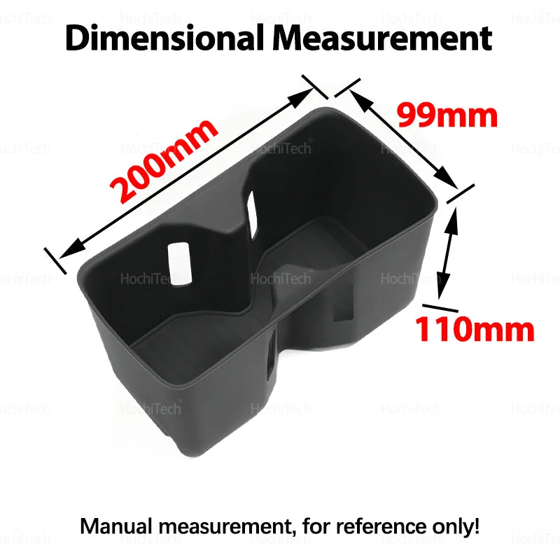 Anti Slip Car Water Cup Holder Central Control Interior Accessorie for Hyundai Santa Fe MX5 2024-2026 Drinks Holder Storage Tray