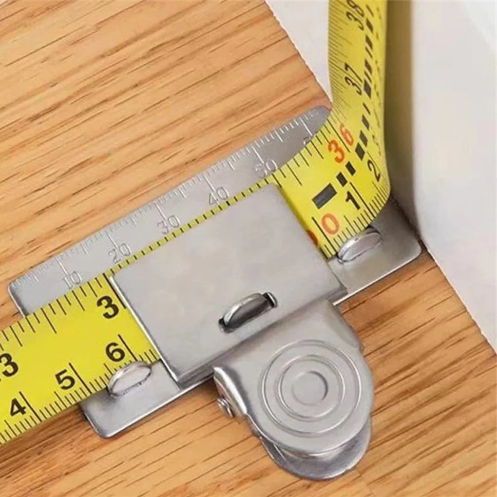 Mini Metal Measuring Tape Clip Holder Precise And Clear Measuring Tool Woodworking Measure Locate Fixed Clip Gauging Attachment