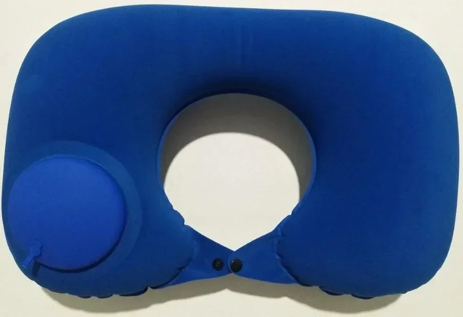 Travel Pillows Inflatable Super Light Portable Neck Pillow U-Shape Automatic Inflatable Cervical Vertebr Pillow 02