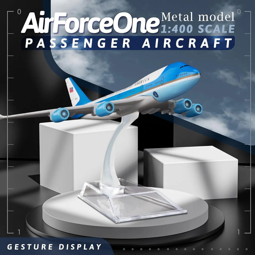 1:400 16cm The Air Force One 747Alloy Metal Model Aircraft Birthday Gift Plane Models Chiristmas Gift