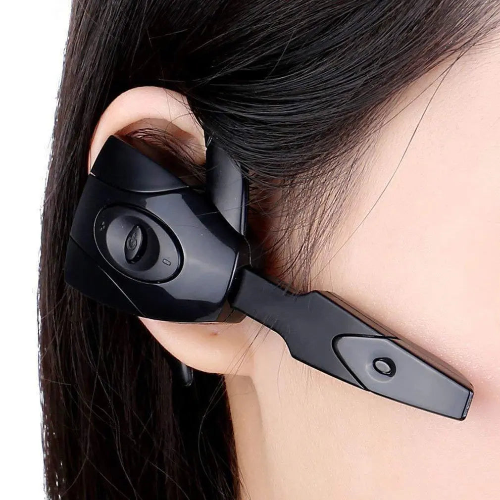 Rechargeable Bluetooth Earphone With Microphone Standby Driving Car High Sensitivity Wireless Headset Handsfree Dropshipping