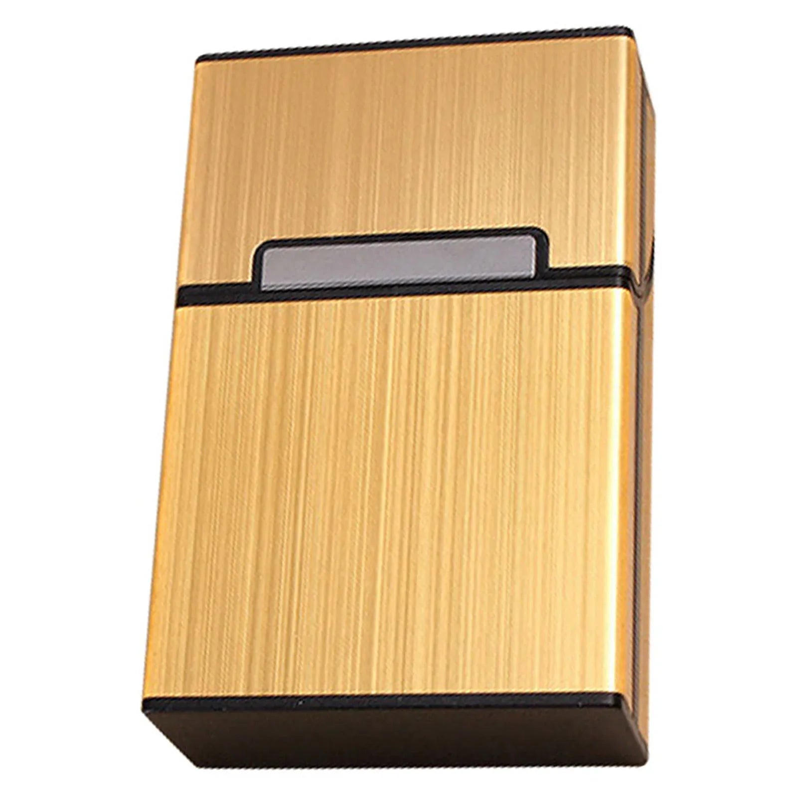 Portable Slim Aluminum Cigarette Case Regular King Size Plastic Cigar Tobacco Holder Box Storage Container Smoking Accessories
