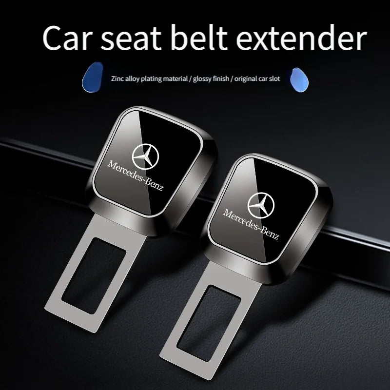For Mercedes Benz MB Car Seat Belt Clip Safety Belt Extender A C E S G Class C43 GLC CLE W177 W205 W213 W222 AMG Car Accessories
