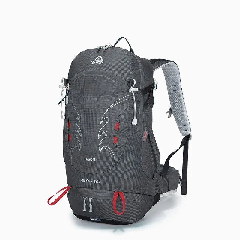 30L Hiking Backpack for Men Women Lightweight Travel Camping Backpacks with Rain Cover Trekking Climbing Bag