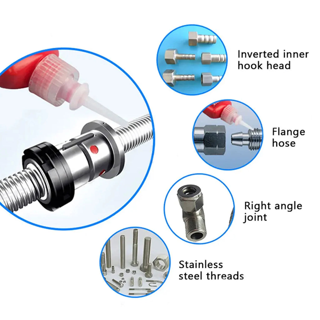 10ml Threadlocker 242 Blue Medium Strength Anaerobic Adhesive Anti-Rust Thread Lock & Seal For Hardware