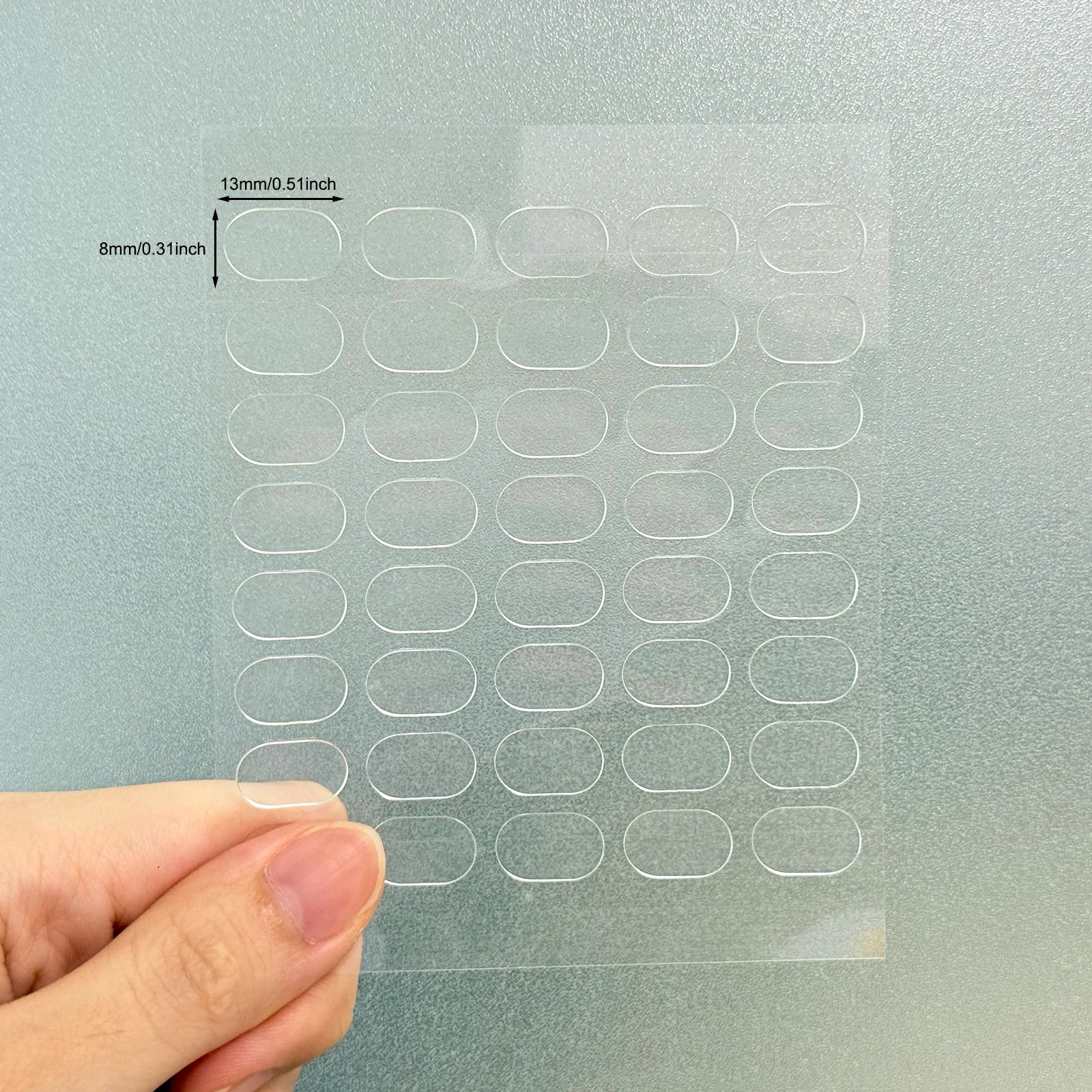 Clear Double Sided Adhesive Glue Dots 105/160PCS Removable Sticky Tack for Balloons Crafts Wall Hanging Party Decorations