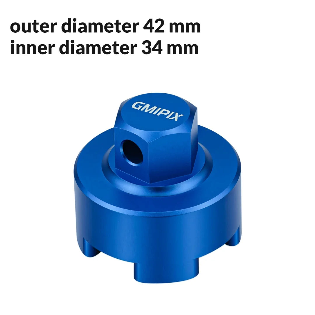 GMIPIX Motorcycle Fork Cap Compression Bolt Removal Socket Tool for YZ125 YZ250 YZ450F 4CS 150SX 125SX 250XC 300XC and More