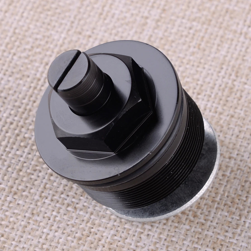 Pair Front Fork Preload Adjustment Caps Fit for Suzuki DR650 1990-2021