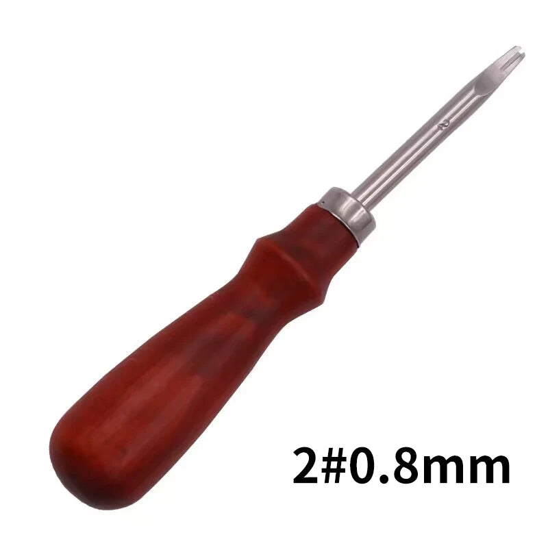 Leather Knife Edge Beveler Sharp Cutting Tool V-shaped Blade Leather Trimming Chipper Handmade DIY Leather Shoveling Tools