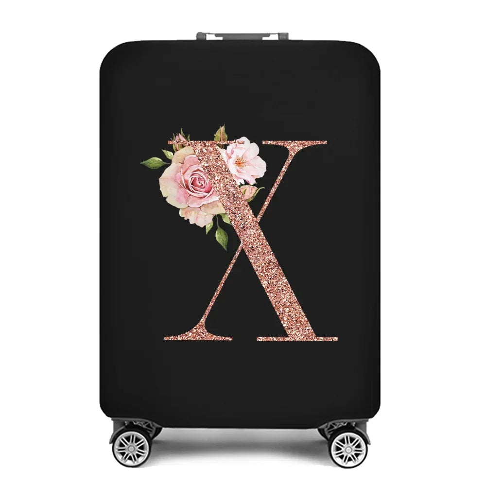 Stretch Luggage Covers 18-32 Protector Travel Luggage Suitcase Protective Cover Rose Gold Series Dust Covers Travel Organizer