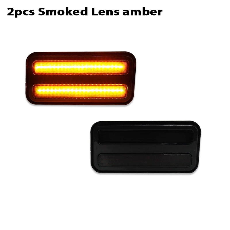Car Front & Rear Sidemarker Lamps For 1970-1981 Pontiac Firebird Turn SignalLights/Driving Lights Side Marker Indicator Lights