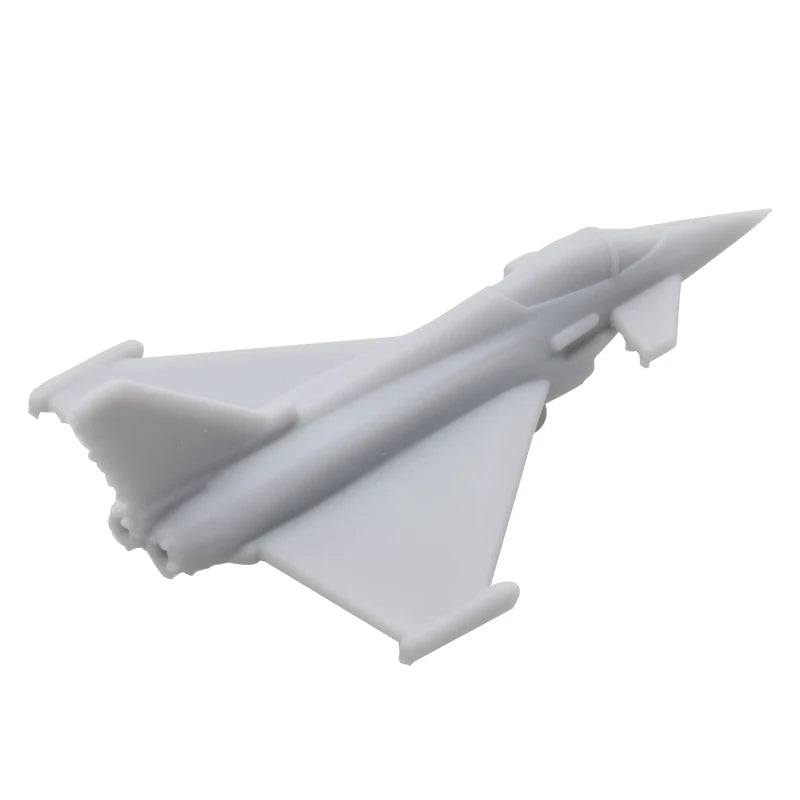 5PCS 1/700 400 350 Scale EF-2000 Typhoon Resin Fighter Aeroplane Toys Fighting Aircraft Mould for DIY Battle Airplane Model