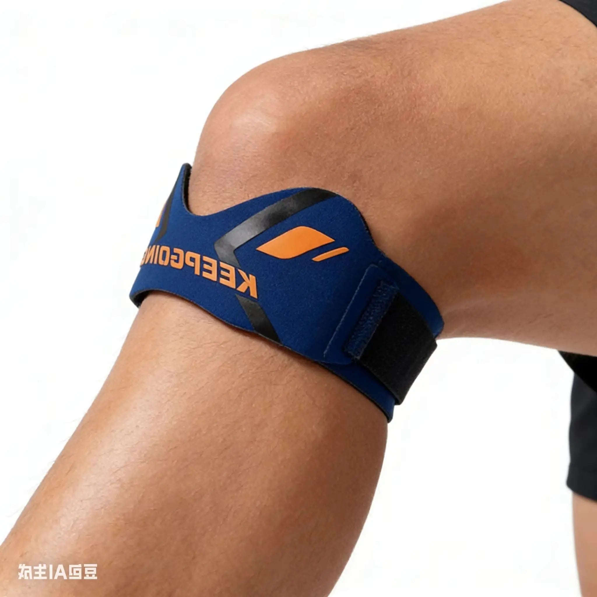 Adjustable Patella Knee Brace Support, Sports Protector Strap for Running Basketball Hiking Gym Workout