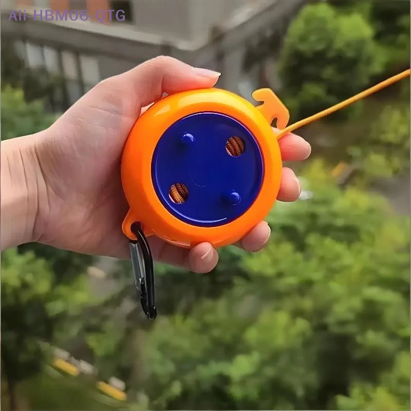 [New]1Pc Retractable Clothes Drying Rack Rope Outdoor Portable Clothesline Storage Clothing Line For Laundry Drying Line Camping
