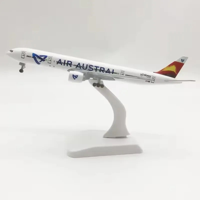 20cm b777 Air Austral Metal Replica Airplanes Model Plane Model B777 Aircraft Model Children's Toys Collectibles Gift