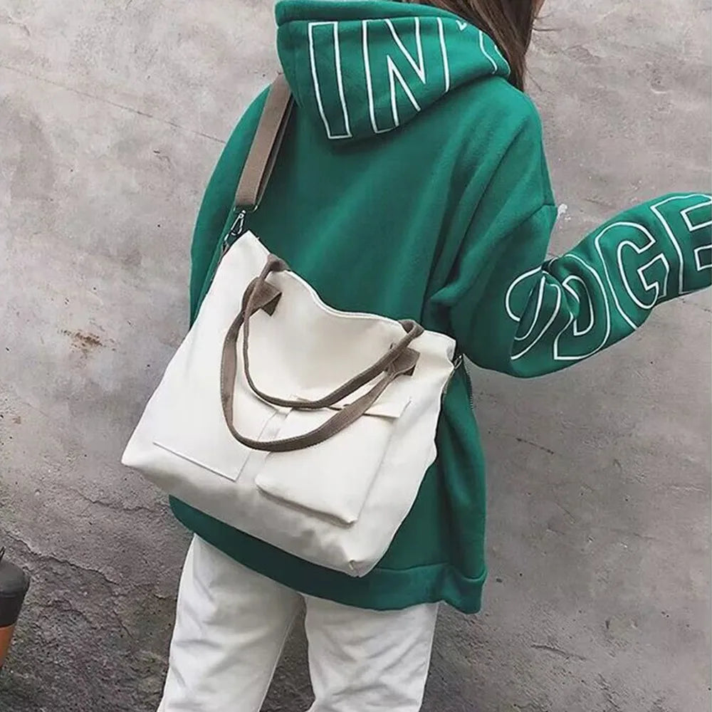Women's Large Travel Shopping Bag Purse Handbag Ladies Tote Shoulder leather Reusable Shopping Beach Bag