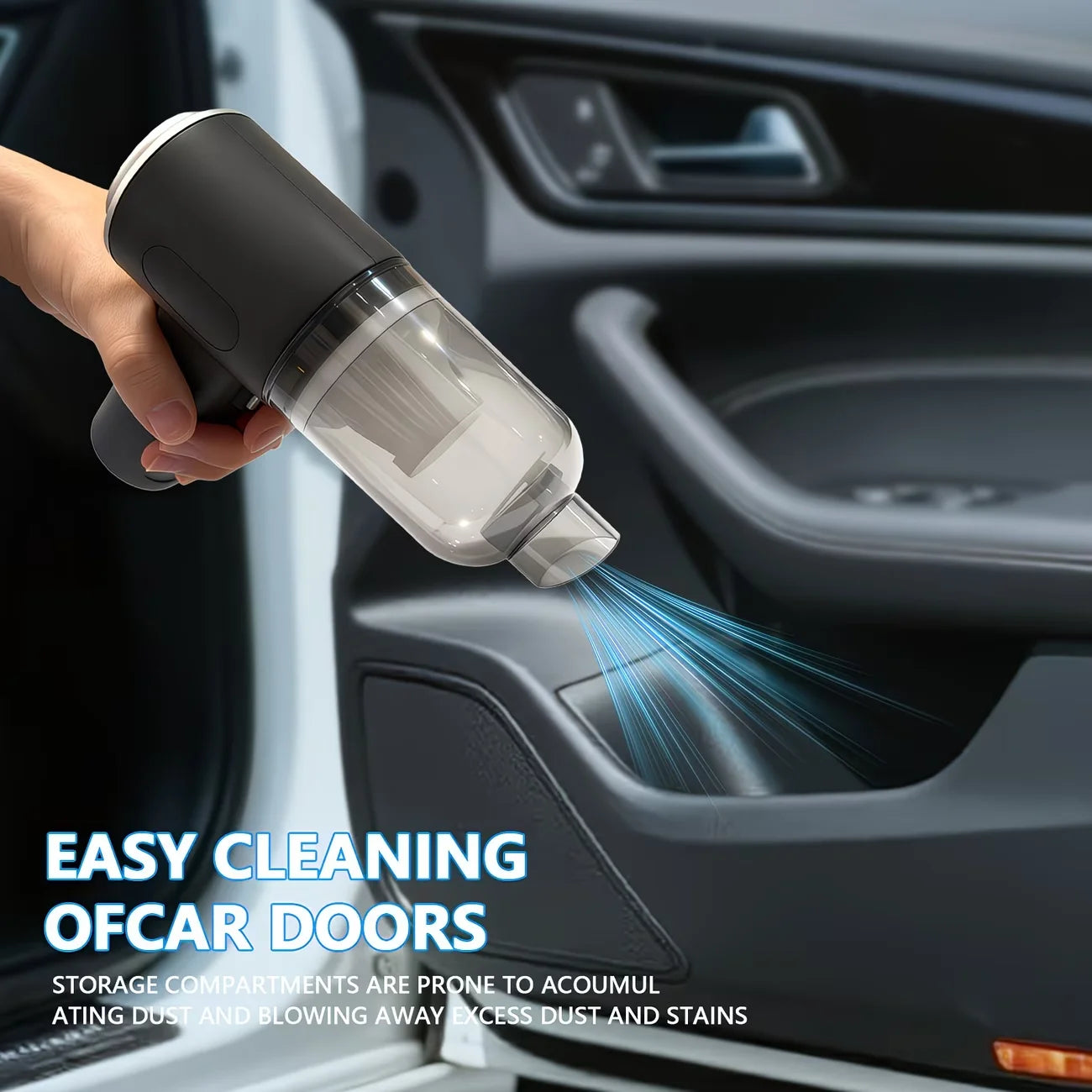 Portable Wireless Car Vacuum Cleaner Wireless Vacuum Cleaner Dual Use for Home and Car 120W High Power Powerful Vacuum Cleaner
