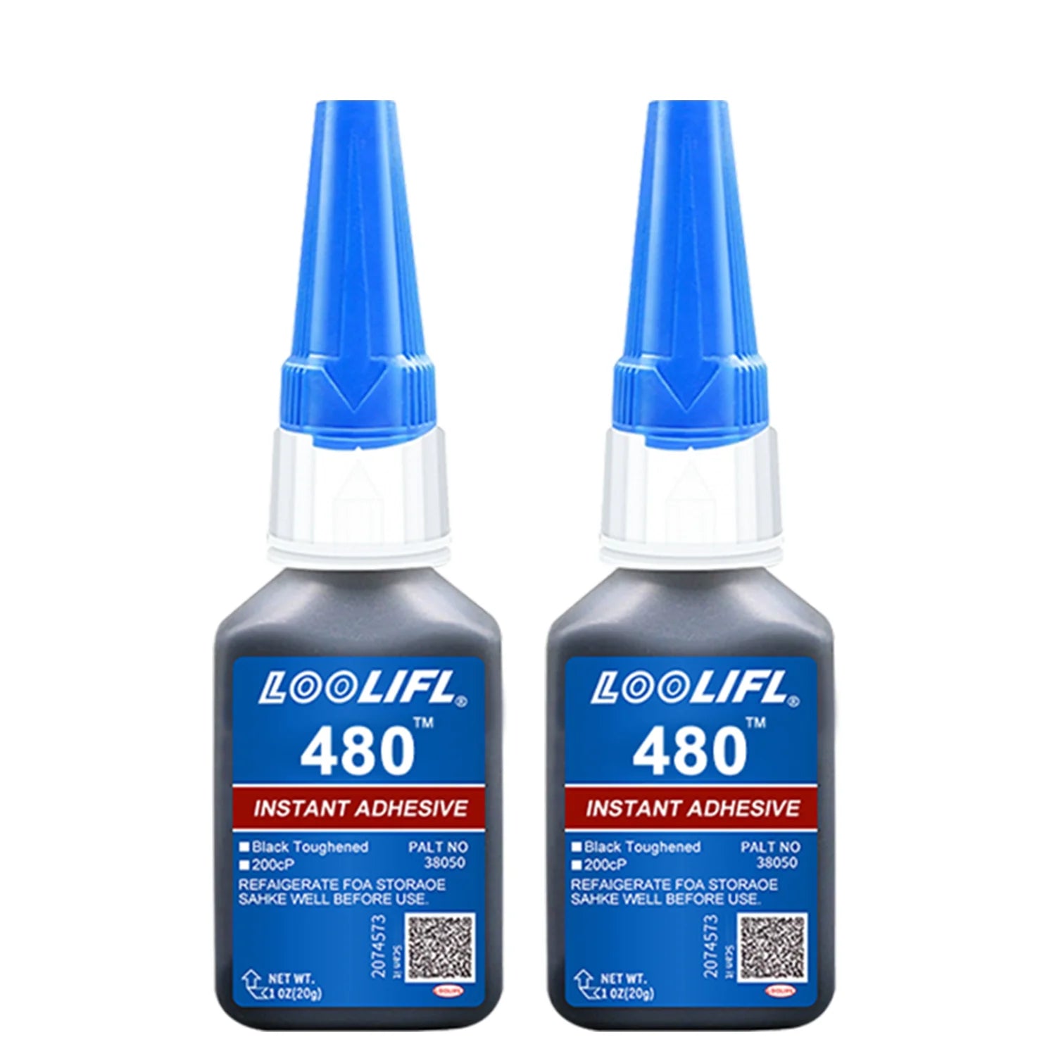 LOOLIFL 480 Black Instant Adhesive - Strong Bond for Rubber Tires, Speaker Cones, Automotive & Audio Repair,Vibration Proof Glue