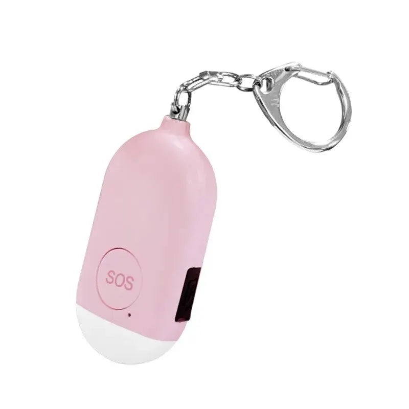 Kids Elderly Women Emergency SOS Personal Alarm Self Defense Keychain- Panic Button Or Pull Pin Alert Device 130 DB Loud Safety