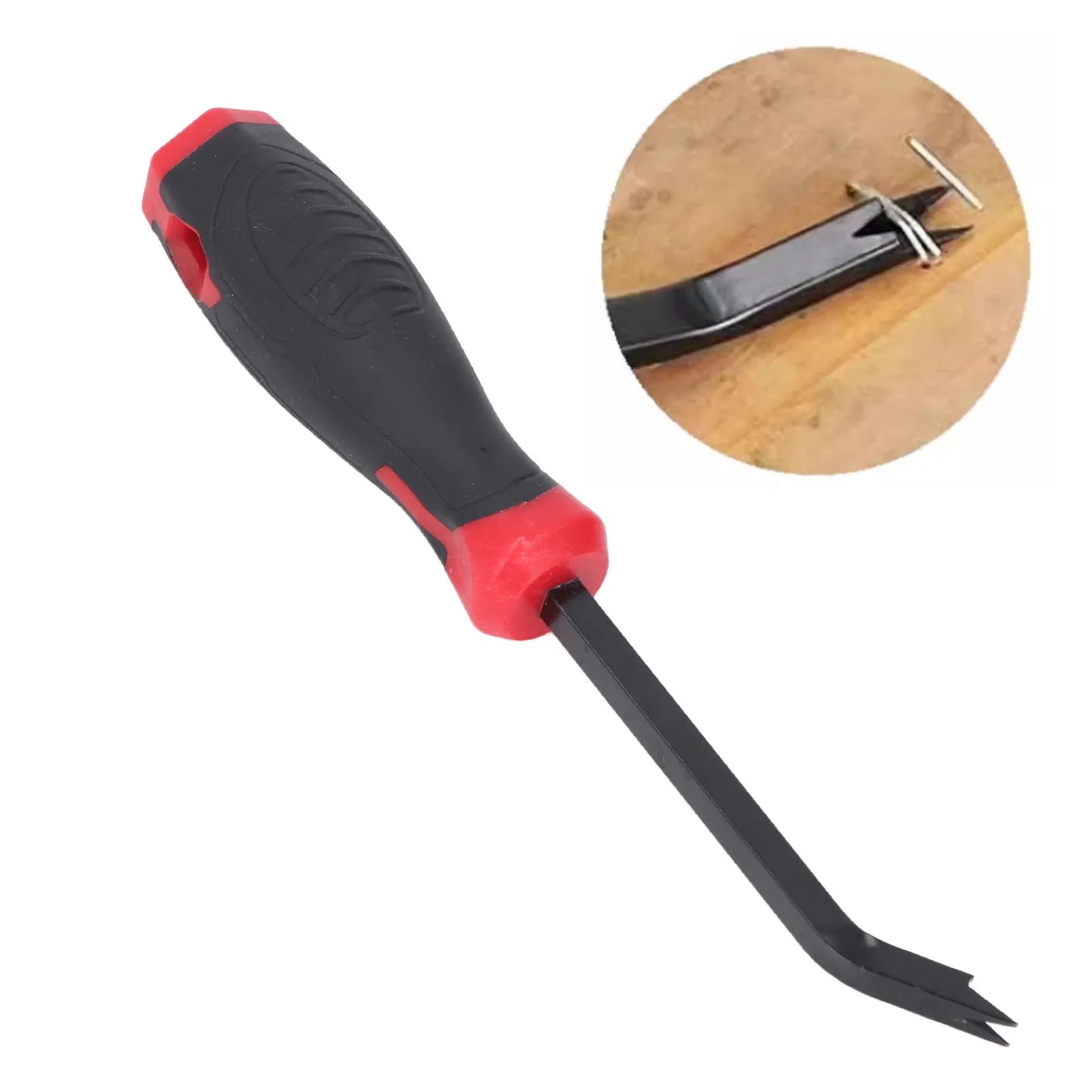 Staple Remover Puller 200mm Cr V Steel Heavy Duty Staple Extractor Lifter for Carpets Wood Flooring Furniture Architecture