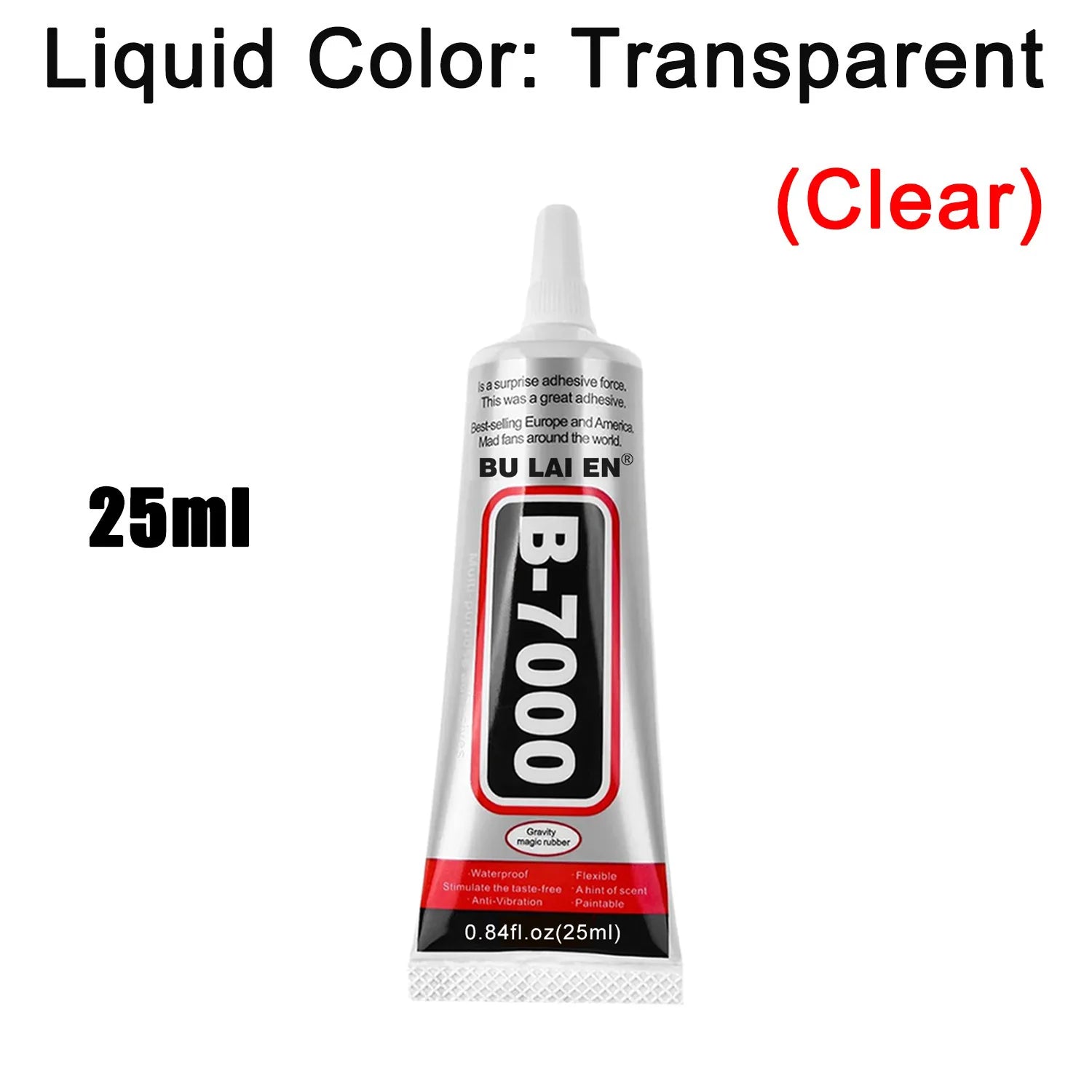 BAOSHUNDA B7000 Mobile Phone Screen High-Strength Waterproof Adhesive, Universal Phone Glass Bonding Agent, 15/25/50/110ml Fast