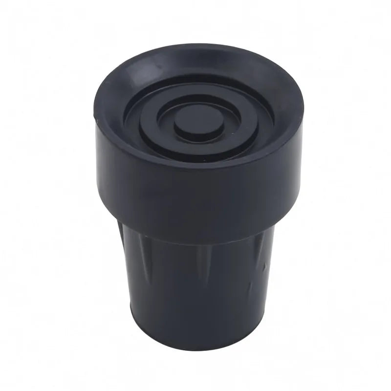 Rubber Trekking Pole Cap Walking Stick Crutch Cane Bottom Pads Cover Ferrule Non-slip Foot Cover Trekking Pole Cane Crutch