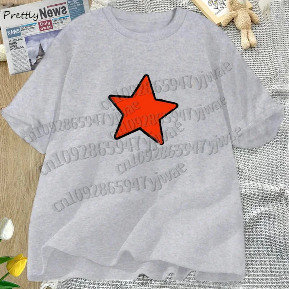 Scott Pilgrim Takes Off Scott Pilgrim Star Tshirts Woman Men Grapihc T Shirts Anime Fashion Short Sleeve Tee Harajuku T-shirt