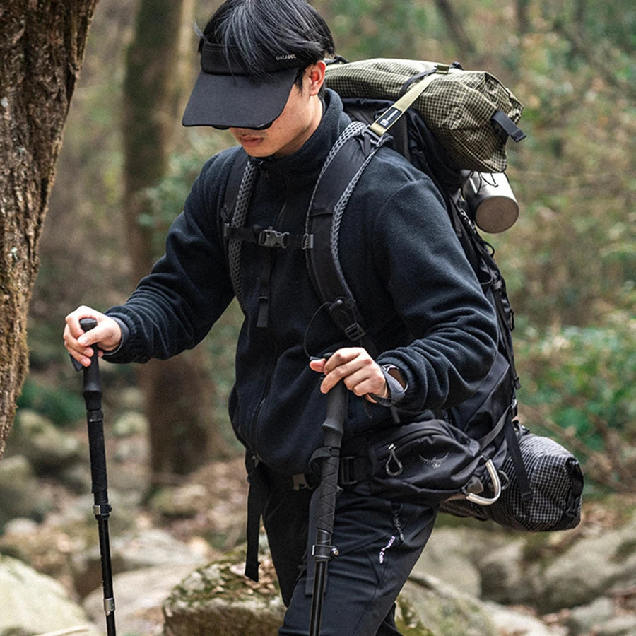 Ultralight Dyneema Backpack Top Lid Waterproof Expansion Pouch Multifunctional External Storage Bag for Hiking & Mountaineering